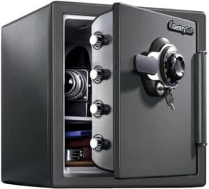 SentrySafe SFW123DSB Fireproof Safe