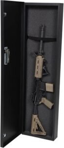 V-Line 31242-SA Quick Access Keyless In-wall Long Gun Safe