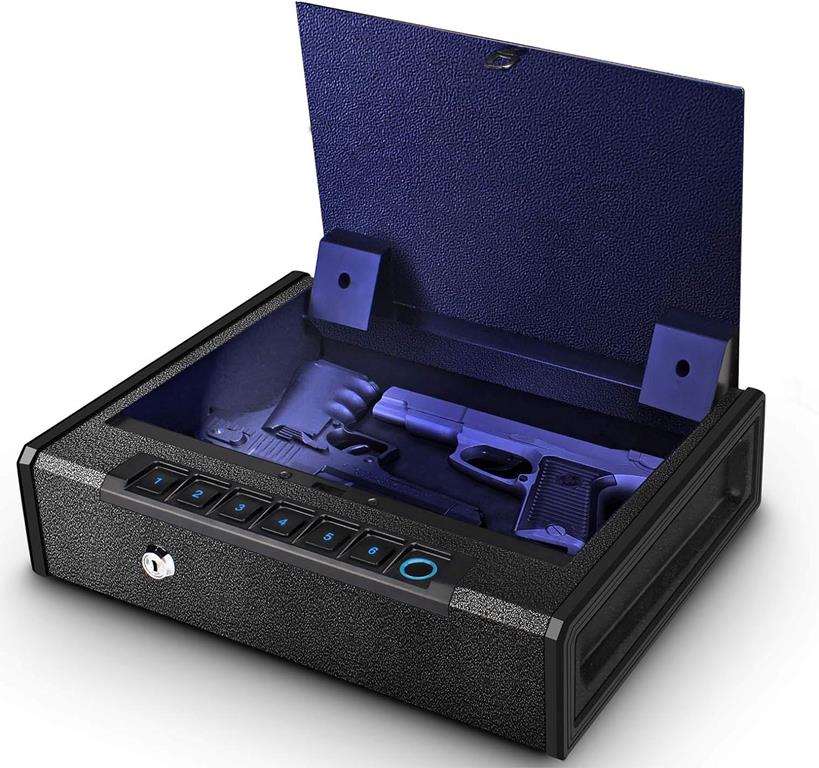 BBRKIN Biometric Gun Safe for Pistols