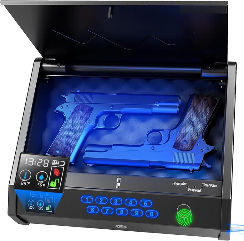 Movgul Biometric Pistol Safe