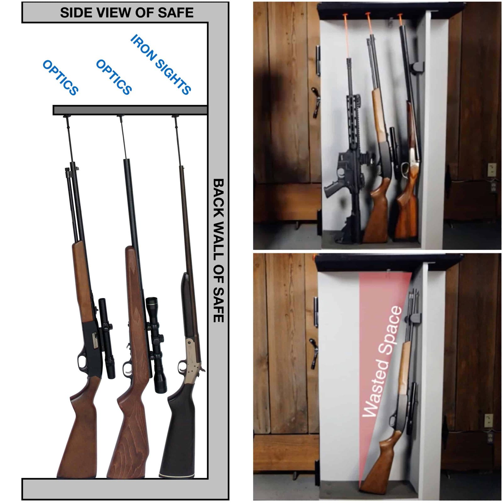 How to Store Short Rifles in Gun Safe