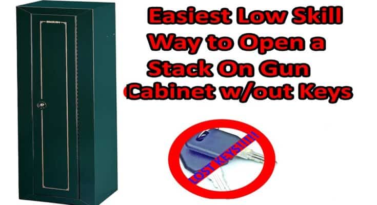 How To Open A Stack-On Gun Safe Without A Key