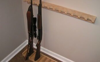 What is a Vertical Gun Rack for a Closet?