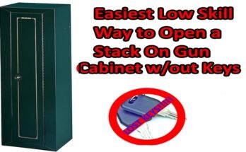 How to Open a Pistol Safe Without a Key