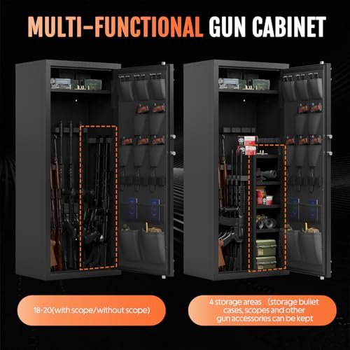 KAER Biometric Gun Safe Rifle 20-25 Review: Scope-Ready