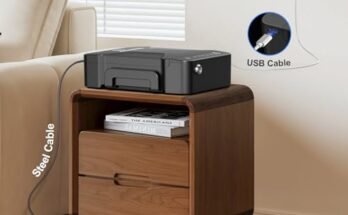 AINIRO Gun Safe For Handgun Review