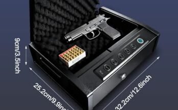 ZCF Mate Biometric Gun Safe For Handgun Review