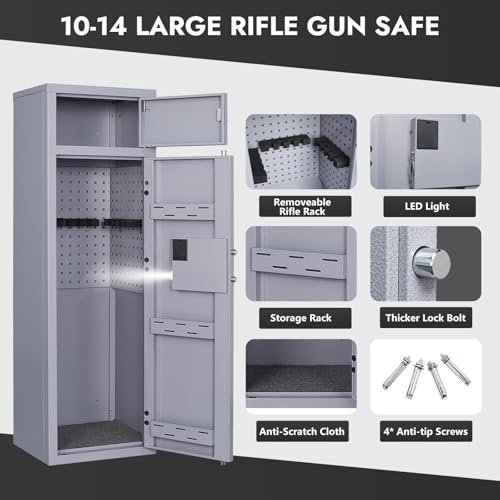 Karini 10-14 Gun Safe For Rifles & Pistols Reviews: 2026