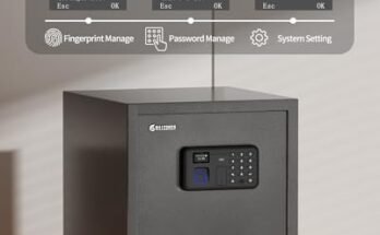 Billconch Smart Gun Safe For Multiple Pistols Review