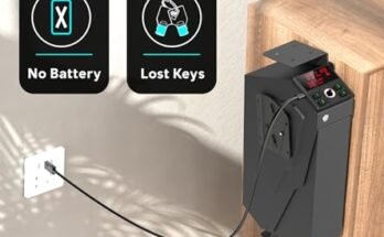 QINGENO Quick-Access Nightstand Gun Safe Review