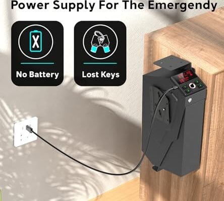 QINGENO Quick-Access Nightstand Gun Safe Review