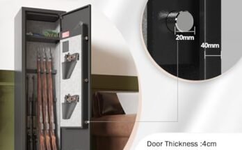 SAPITAL 6-Gun Safe For Rifles And Pistols Review