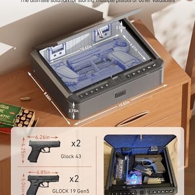 BILLCONCH Gun Safe For Handgun Review